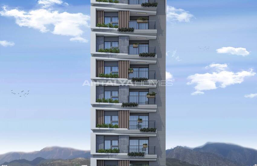 Flats with Parking Lot and Smart Home System in Antalya 2