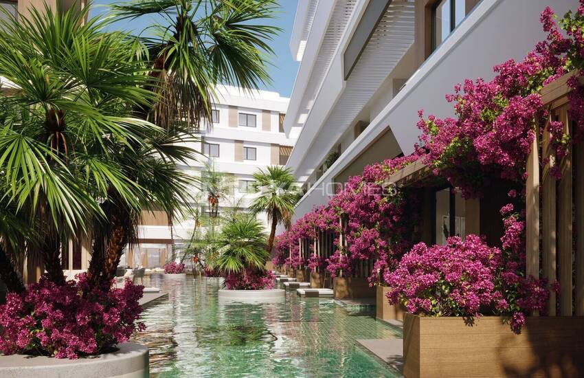 Investment Apartments with 400 M² Pool in Antalya Aksu 7