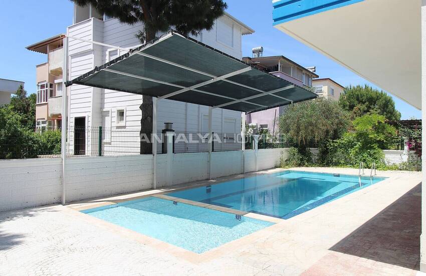 Fullt Möblerad Lägenhet Med Delad Pool I Belek, Antalya