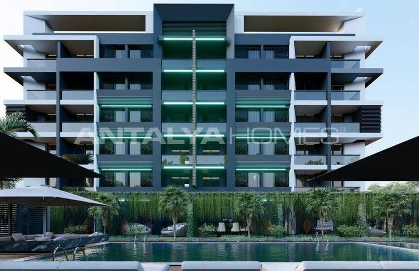 Fastigheter Med Privat Trädgård I Ett Komplex I Antalya Aksu 2