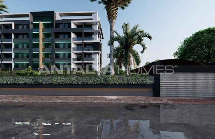 Fastigheter Med Privat Trädgård I Ett Komplex I Antalya Aksu 3