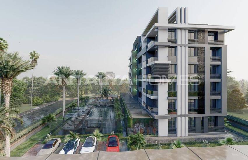 Fastigheter Med Privat Trädgård I Ett Komplex I Antalya Aksu 4