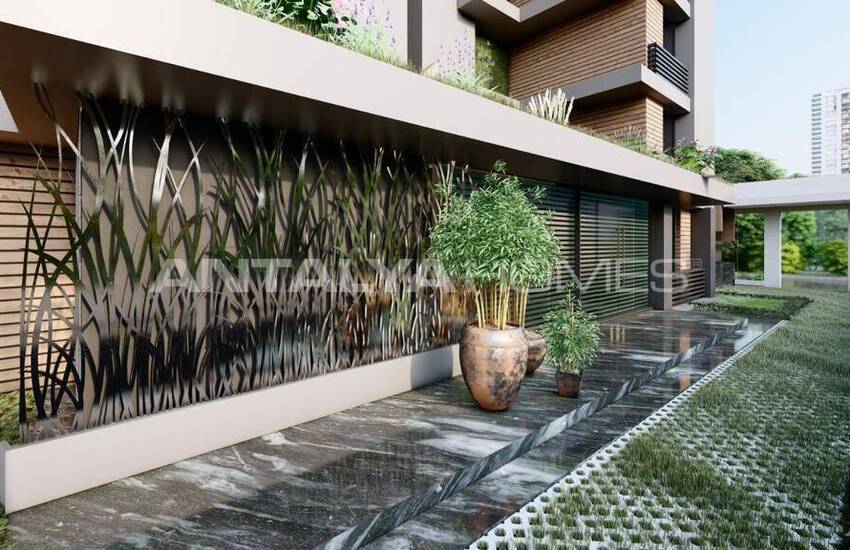 Fastigheter Med Privat Trädgård I Ett Komplex I Antalya Aksu 7