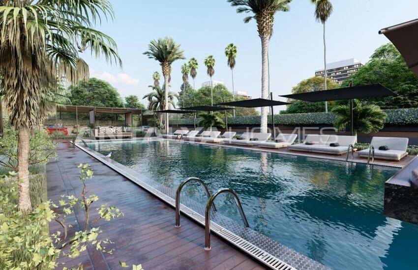 Fastigheter Med Privat Trädgård I Ett Komplex I Antalya Aksu 8