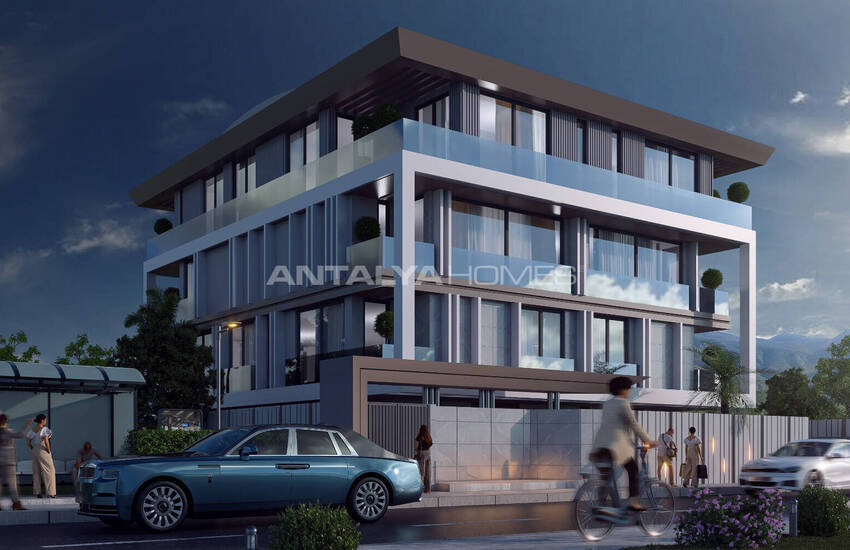 Flats in Complex with Swimming Pool in Antalya Muratpasa 2