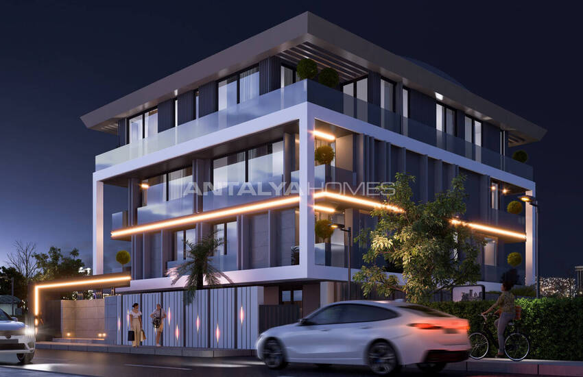 Flats in Complex with Swimming Pool in Antalya Muratpasa 3