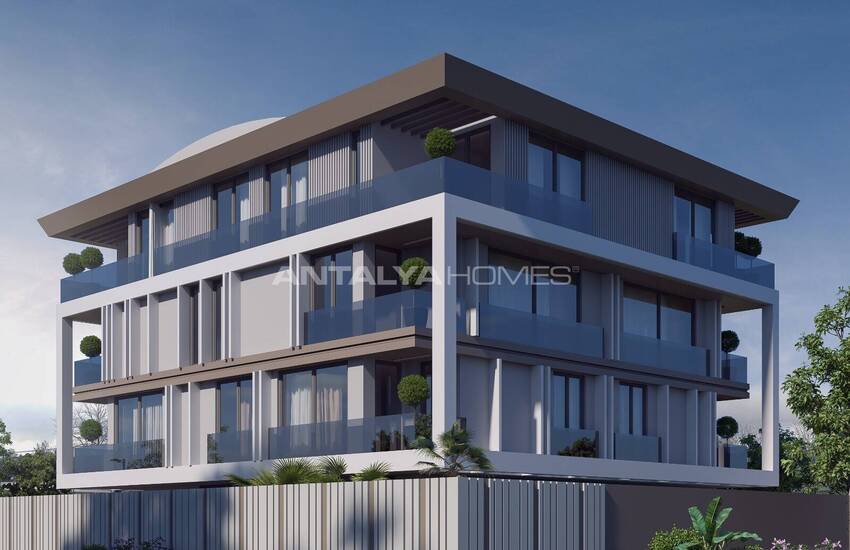 Flats in Complex with Swimming Pool in Antalya Muratpasa 4