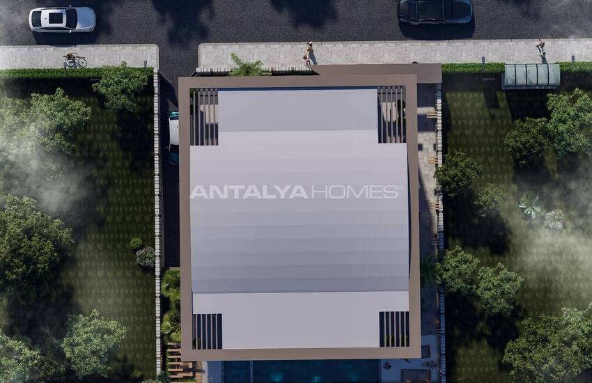 Flats in Complex with Swimming Pool in Antalya Muratpasa 5