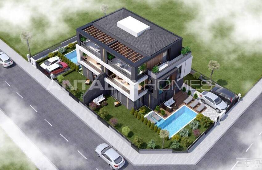 Tweelingvilla's Met Privézwembad In Antalya Dosemealti 1