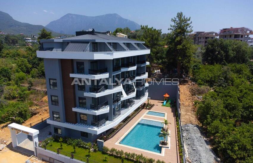 Lägenheter Med Naturutsikt I Komplex Med Pool I Alanya Oba 16