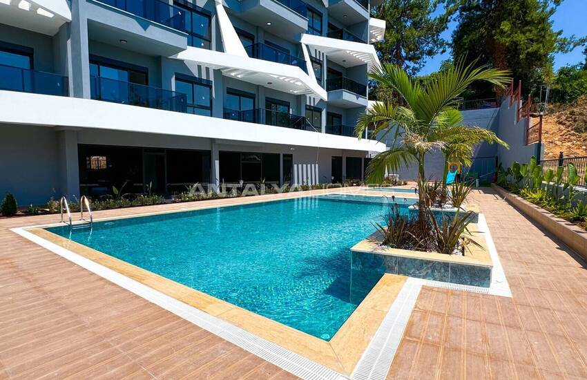 Lägenheter Med Naturutsikt I Komplex Med Pool I Alanya Oba 5