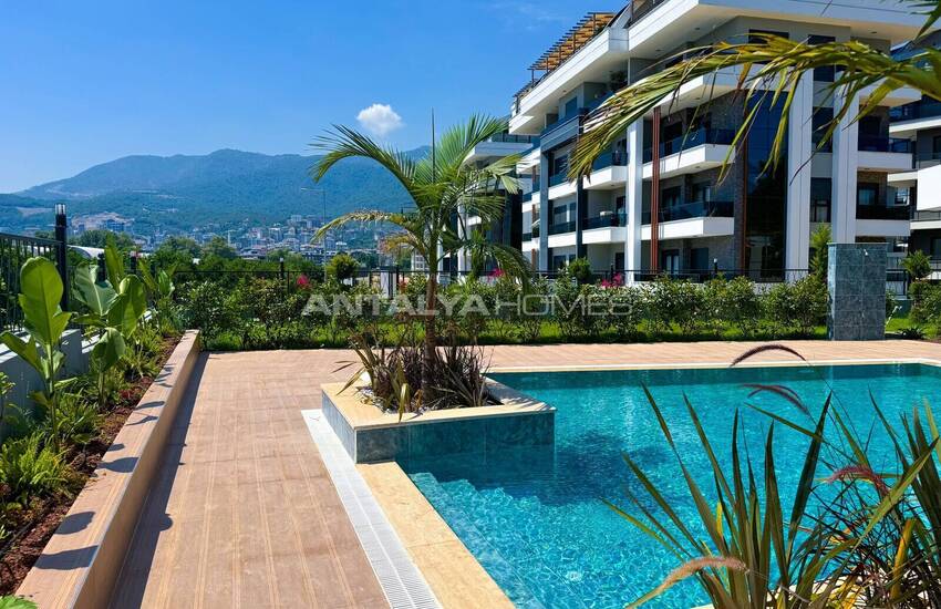 Lägenheter Med Naturutsikt I Komplex Med Pool I Alanya Oba 2