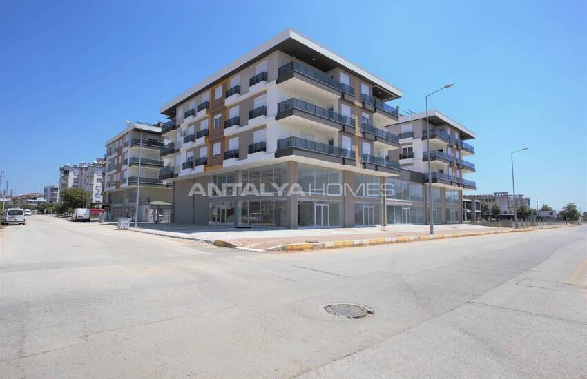 Redo Att Flytta 1+1 Lägenhet I Ett Komplex I Kepez Antalya