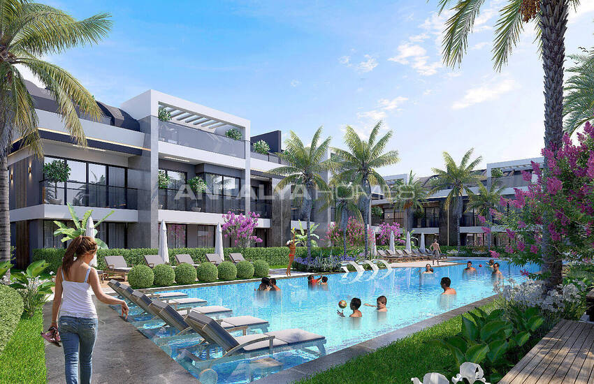 Neu Gebaute Wohnungen In Belek In Komplex Mit Schwimmbad 1