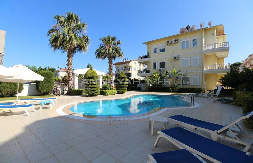 Furnished Apartment in Belek with Swimming Pool for Investment