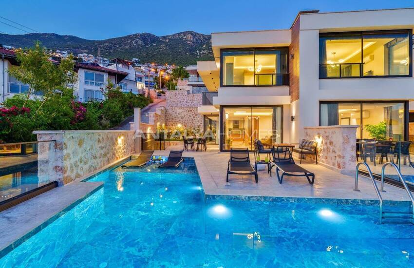 Villas D'investissement 2+1, 4+1 Et 5+1 Au Centre De Kalkan, Kas 15