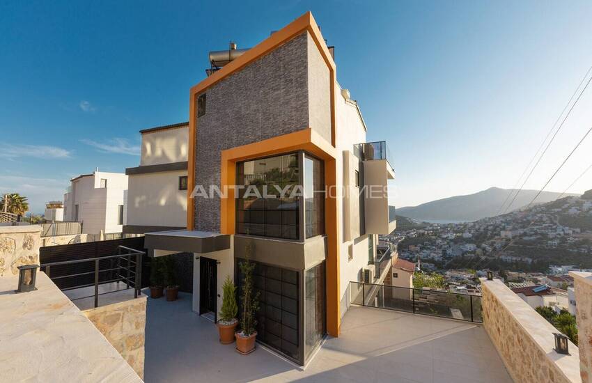 Stijlvolle Villa Met Ononderbroken Zeezicht In Kalkan 3