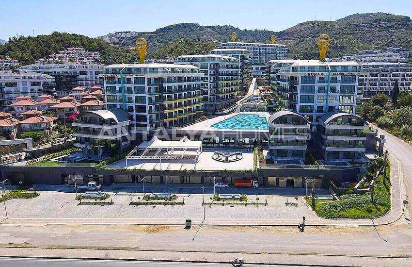 Lägenhet Med Havsutsikt Och Rika Aktiviteter I Alanya Kargicak 1