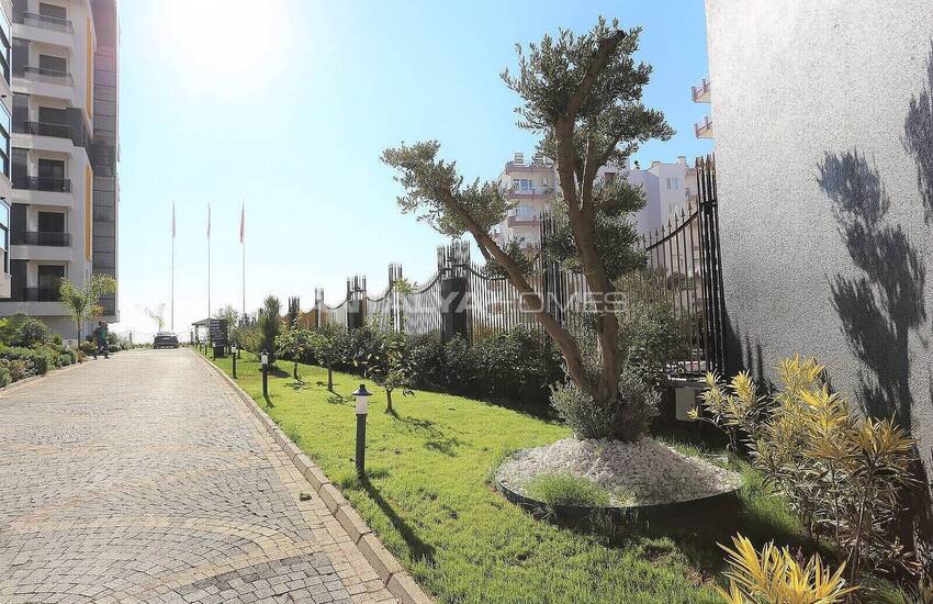 شقة أنيقة في مجمع مطل على المدينة في أنطاليا كيبيز 8