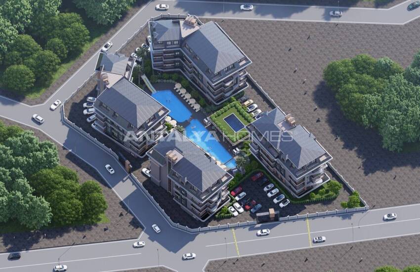 Alanya'nın Yükselen Değeri Oba'da Doğa İle İç İçe Daireler 13