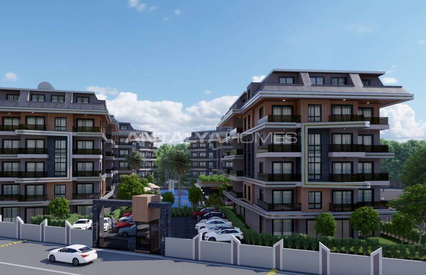 Alanya'nın Yükselen Değeri Oba'da Doğa İle İç İçe Daireler 4