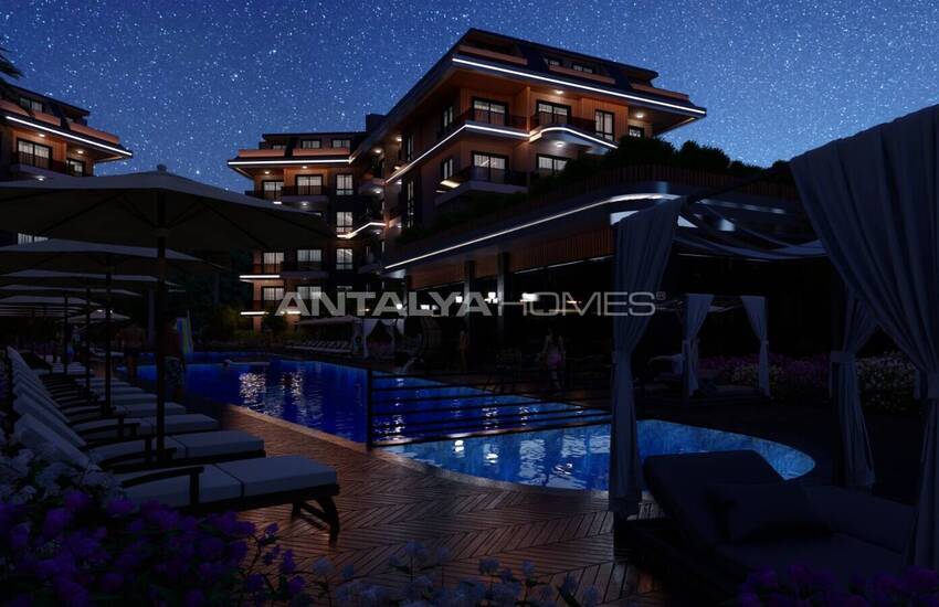 Alanya'nın Yükselen Değeri Oba'da Doğa İle İç İçe Daireler 8