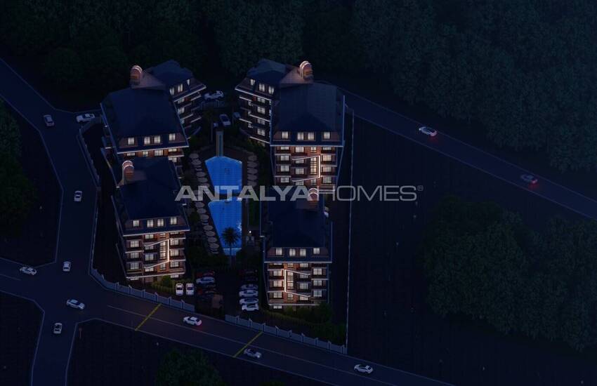 Alanya'nın Yükselen Değeri Oba'da Doğa İle İç İçe Daireler 10