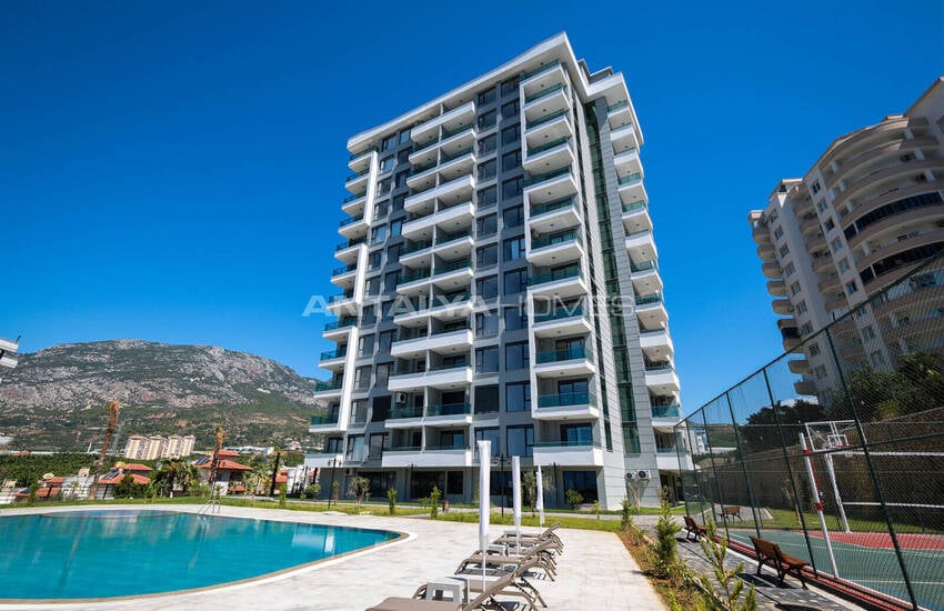 Alanya Mahmutlar'da Bol Aktiviteli Tasarım Harikası Daireler