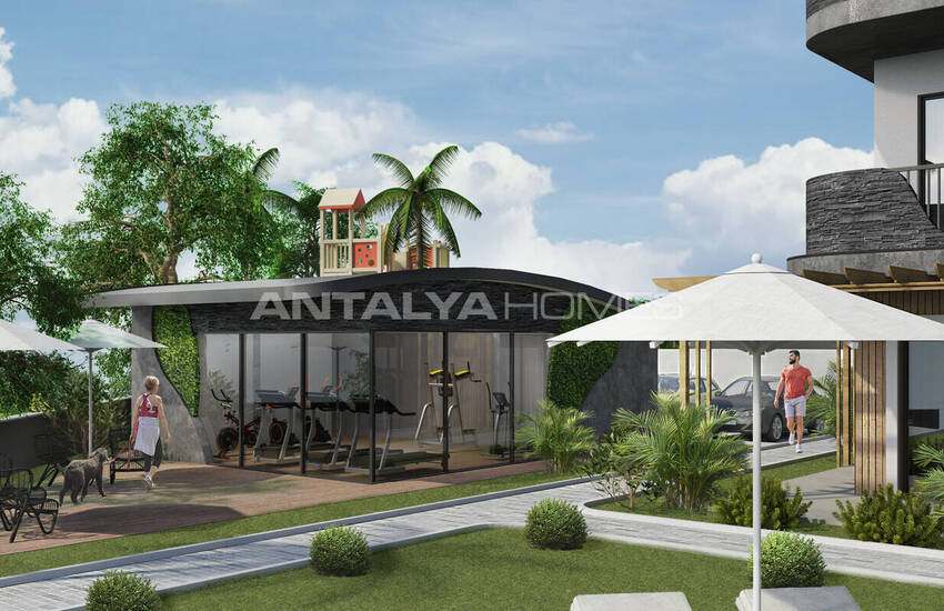 Alanya Oba'da Sonsuzluk Havuzlu Sitede Satılık Daireler 7