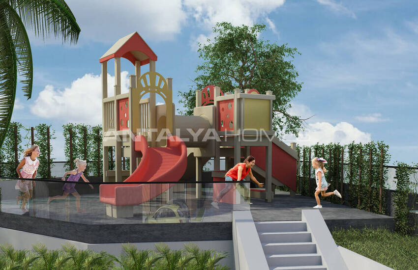 Alanya Oba'da Sonsuzluk Havuzlu Sitede Satılık Daireler 9