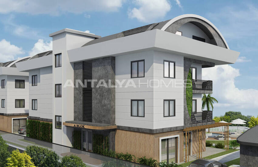 Alanya Oba'da Sonsuzluk Havuzlu Sitede Satılık Daireler 5