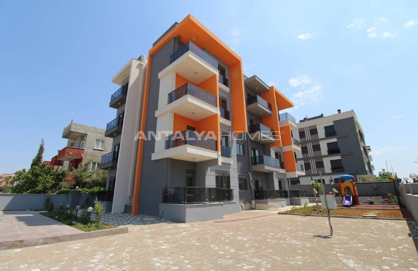 Ruime Appartementen In Antalya Altintas In Een Enkel Blok 3