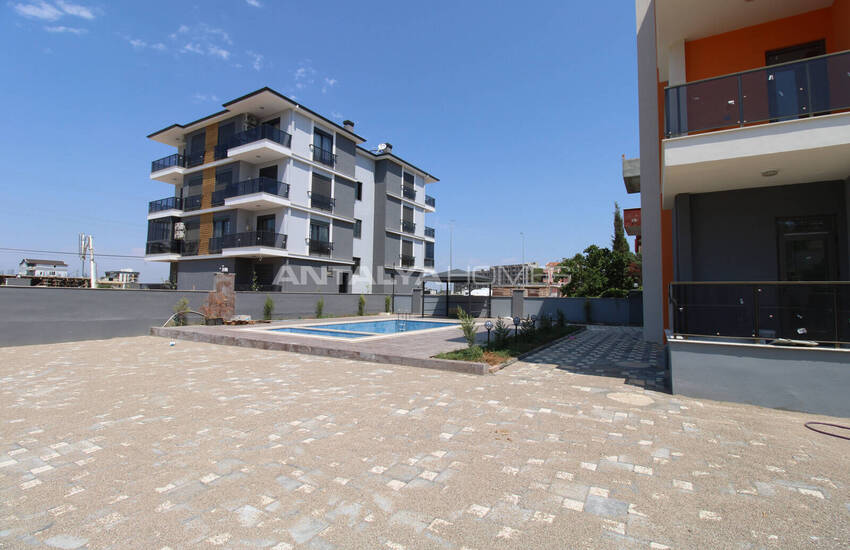 Ruime Appartementen In Antalya Altintas In Een Enkel Blok 4