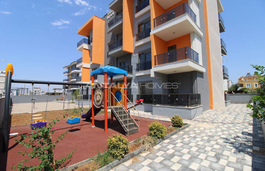 Ruime Appartementen In Antalya Altintas In Een Enkel Blok 6