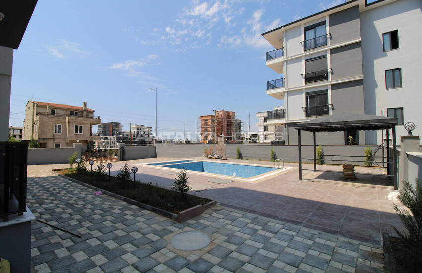 Ruime Appartementen In Antalya Altintas In Een Enkel Blok 10