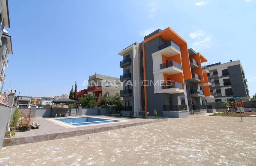Roomy Apartments in Antalya Altintas in a Single-block Project 1