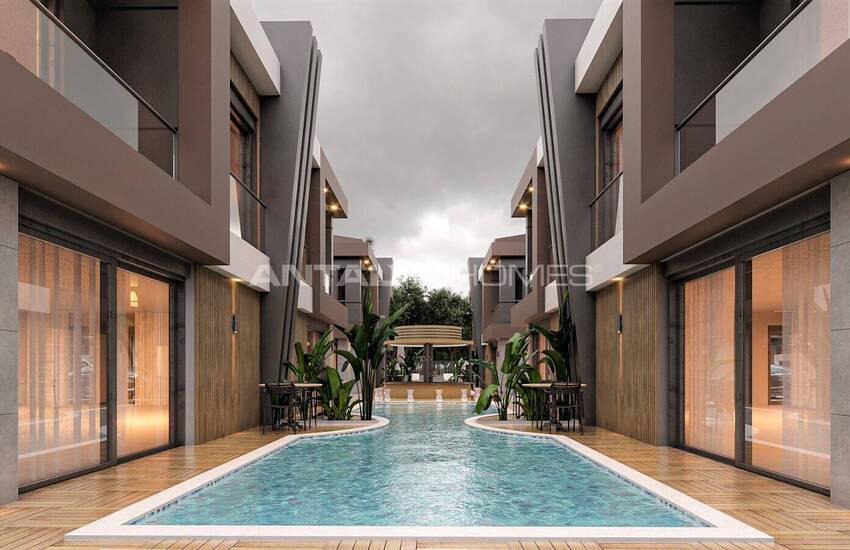 Villen Mit Pool In Komplex Mit Einfachem Zugang In Antalya Aksu 3