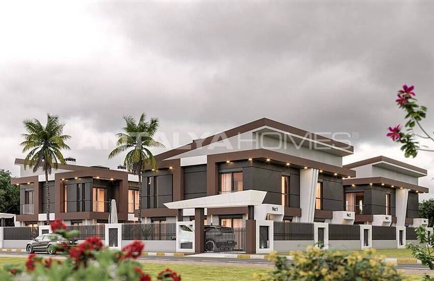 Villen Mit Pool In Komplex Mit Einfachem Zugang In Antalya Aksu 4