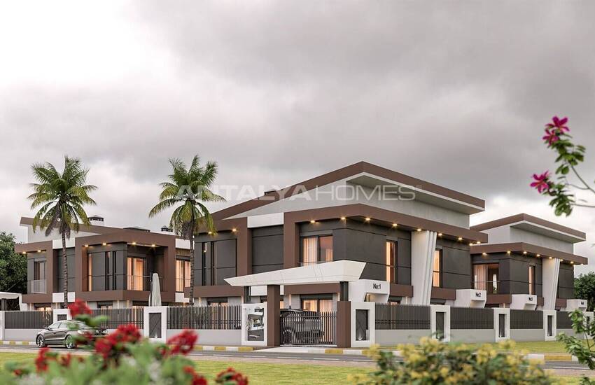 Villen Mit Pool In Komplex Mit Einfachem Zugang In Antalya Aksu 5