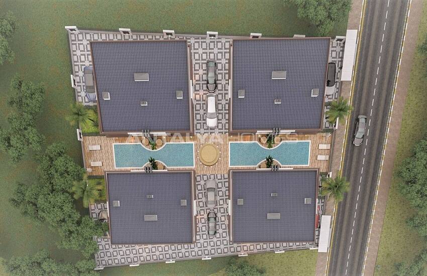 Villen Mit Pool In Komplex Mit Einfachem Zugang In Antalya Aksu 6