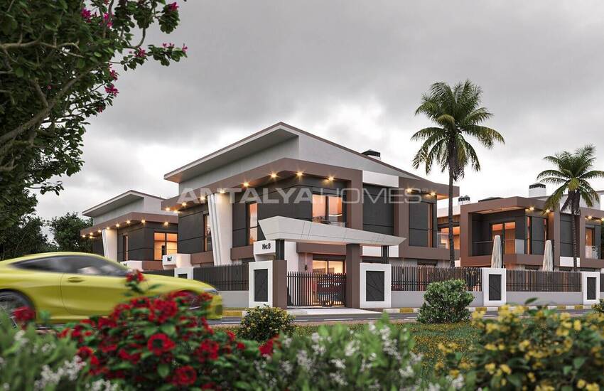 Villen Mit Pool In Komplex Mit Einfachem Zugang In Antalya Aksu 9