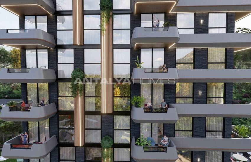 Apartments in a Complex in Alanya Kestel with Social Amenities 10