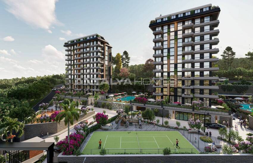 Apartments in a Complex in Alanya Kestel with Social Amenities 4