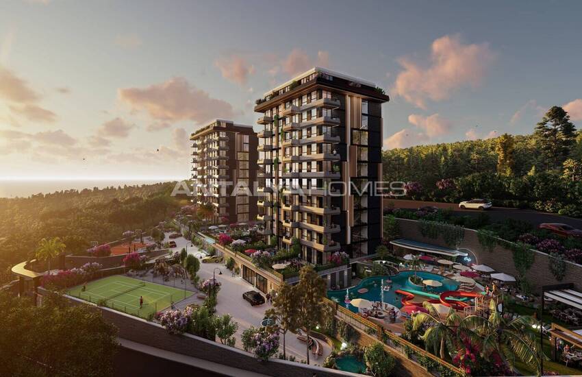 Apartments in a Complex in Alanya Kestel with Social Amenities 9