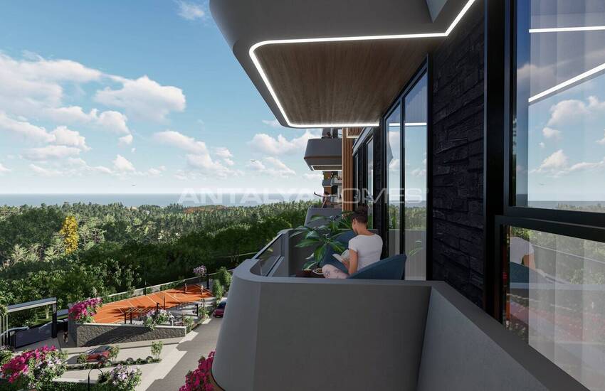 Apartments in a Complex in Alanya Kestel with Social Amenities 12