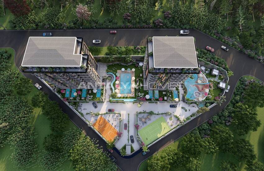 Apartments in a Complex in Alanya Kestel with Social Amenities 17