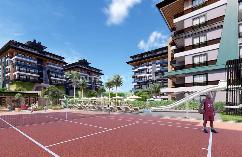 Real Estate with Private Beach in Alanya Kargicak 5