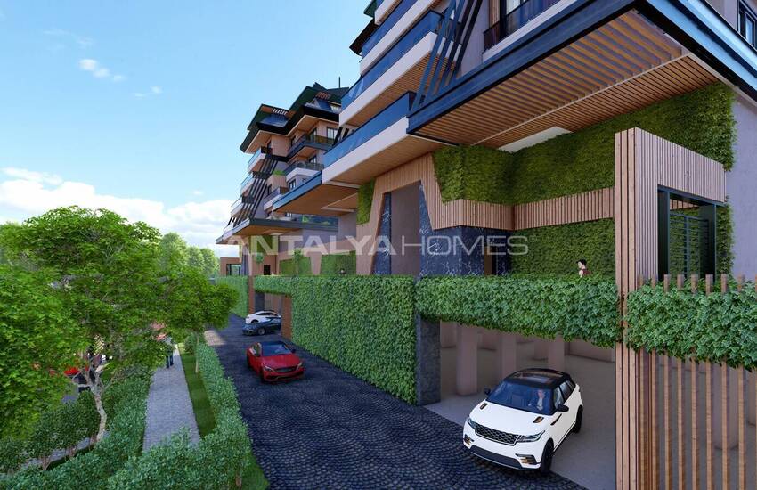 Real Estate with Private Beach in Alanya Kargicak 6