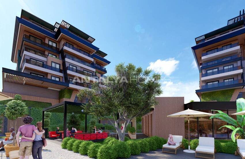Real Estate with Private Beach in Alanya Kargicak 8