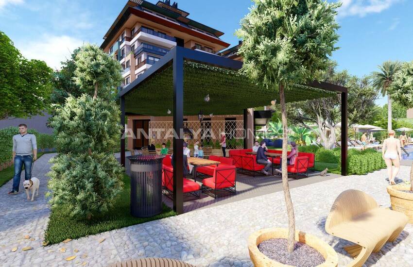 Real Estate with Private Beach in Alanya Kargicak 10